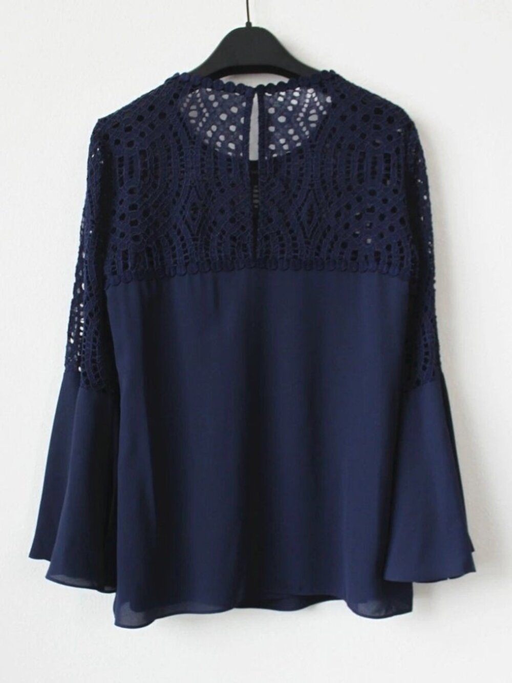 Lilly Pulitzer Amenna True Navy Top Size 0 NWT